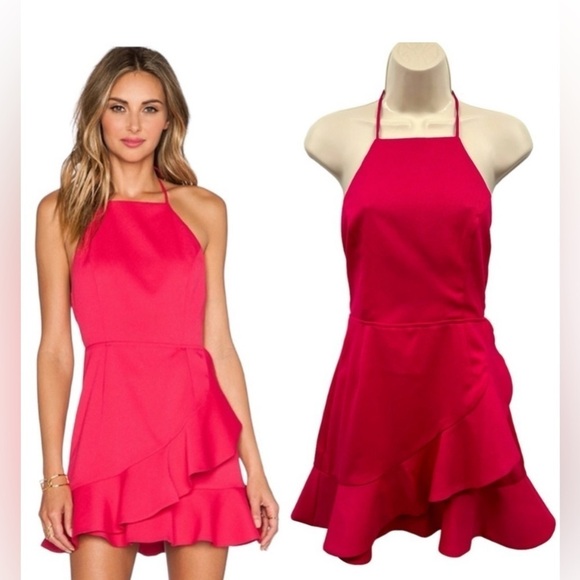 NBD Dresses & Skirts - NWT Revolve NBD Halter Mini Dress 💕